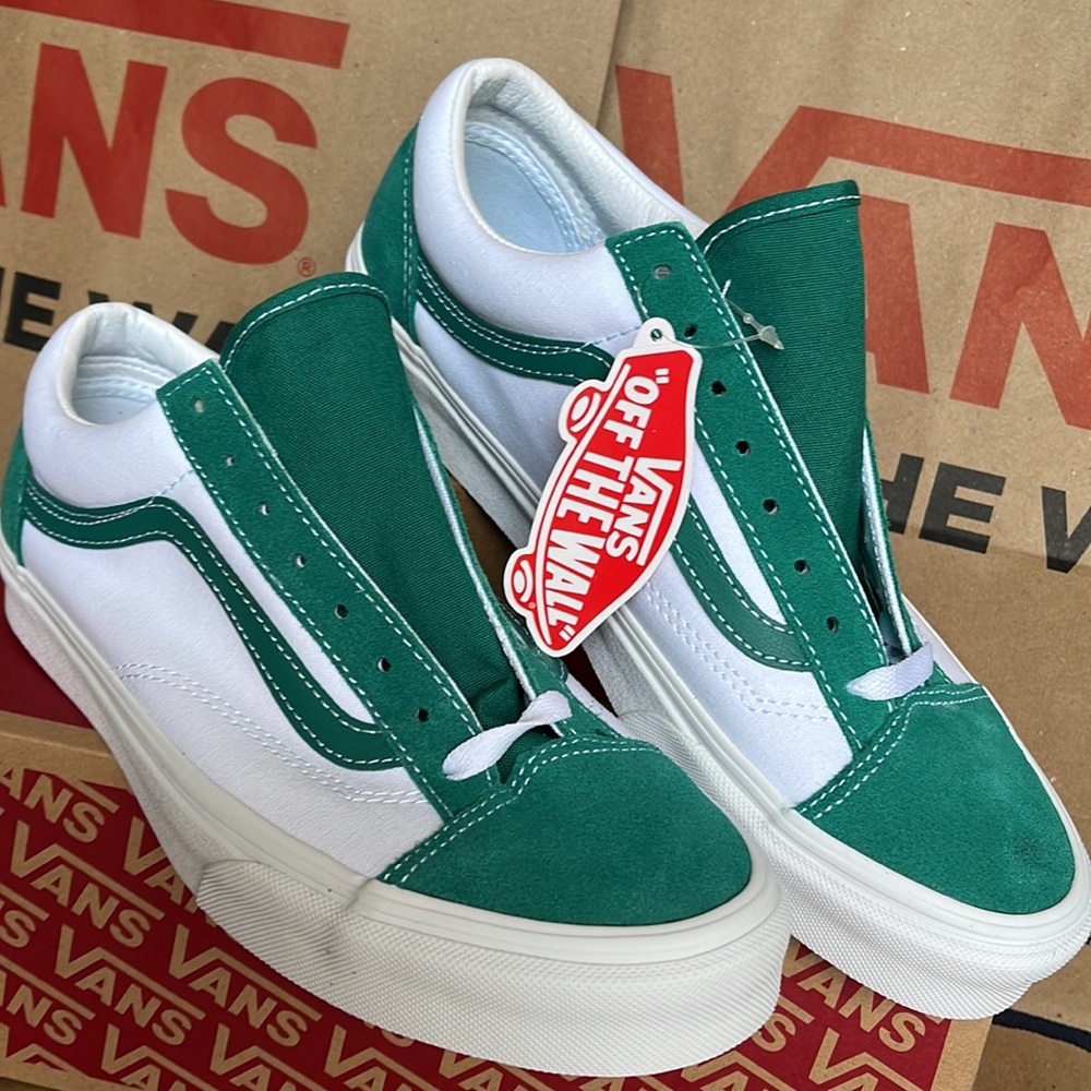 Vans Style 36 Classic Sport Cdmmgreen/True White Men’s - Picture 7 of 16